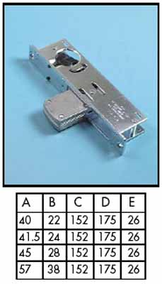 Mortise locks - Adams Rite MS1850 